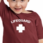 Toddler Girl Lifeguard Pup Light Blue Tee main image 1