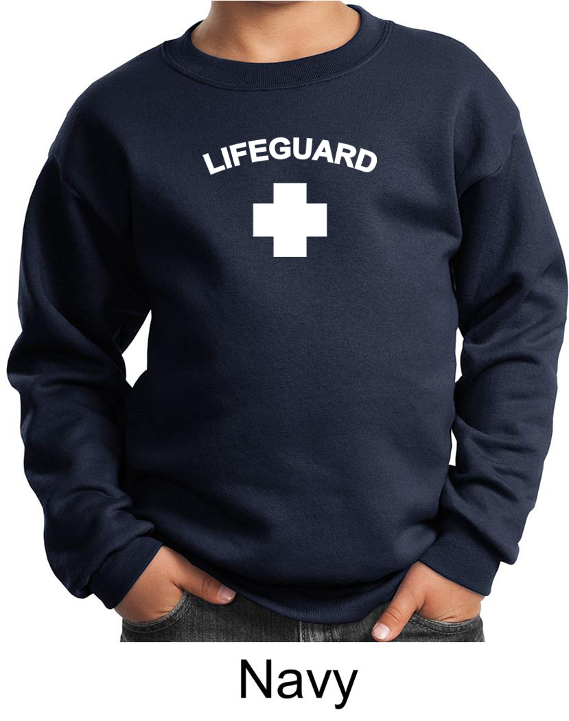 Lifeguard Kids Sweatshirt Youth Sweatshirt - Lifeguard Kids Shirts
