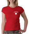 Lifeguard Ladies Crewneck Shirt Pocket Print