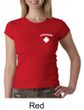 Lifeguard Ladies Crewneck Shirt Pocket Print