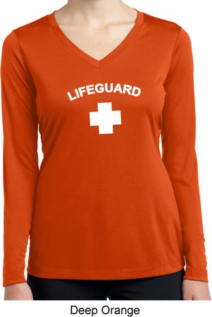 Lifeguard Ladies Dry Wicking Long Sleeve Shirt