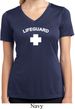 Lifeguard Ladies Moisture Wicking V-neck Shirt
