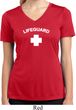 Lifeguard Ladies Moisture Wicking V-neck Shirt