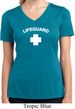 Lifeguard Ladies Moisture Wicking V-neck Shirt