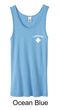 Lifeguard Ladies Organic Tank Top Pocket Print
