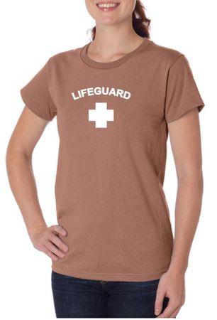 Lifeguard Ladies Organic Tee Shirt