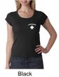Lifeguard Ladies Scoop Neck Shirt Pocket Print
