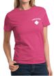 Lifeguard Ladies T-Shirt Pocket Print
