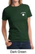 Lifeguard Ladies T-Shirt Pocket Print