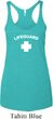 Lifeguard Ladies Tri Blend Racerback Tank Top