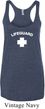 Lifeguard Ladies Tri Blend Racerback Tank Top