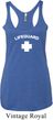 Lifeguard Ladies Tri Blend Racerback Tank Top
