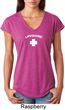 Lifeguard Ladies Tri Blend V-Neck Shirt