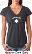 Lifeguard Ladies Tri Blend V-Neck Shirt