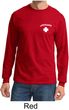 Lifeguard Long Sleeve Shirt Pocket Print