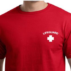 Lifeguard Organic T-Shirt Pocket Print Lifeguard Organic T-Shirt Pocket Print