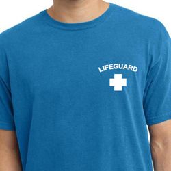Lifeguard Pigment Dyed T-Shirt Pocket Print Lifeguard Pigment Dyed T-Shirt Pocket Print