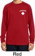 Lifeguard Pocket Print Kids Dry Wicking Long Sleeve Shirt
