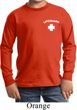 Lifeguard Pocket Print Kids Long Sleeve Shirt