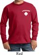 Lifeguard Pocket Print Kids Long Sleeve Shirt