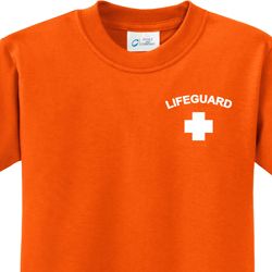 Lifeguard Pocket Print Kids Shirt Lifeguard Pocket Print Kids Shirt