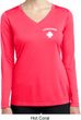 Lifeguard Pocket Print Ladies Dry Wicking Long Sleeve Shirt