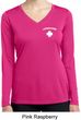Lifeguard Pocket Print Ladies Dry Wicking Long Sleeve Shirt