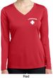 Lifeguard Pocket Print Ladies Dry Wicking Long Sleeve Shirt