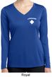 Lifeguard Pocket Print Ladies Dry Wicking Long Sleeve Shirt