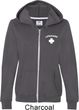 Lifeguard Pocket Print Ladies Full Zip Hoodie