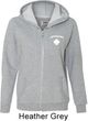 Lifeguard Pocket Print Ladies Full Zip Hoodie