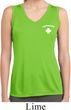 Lifeguard Pocket Print Ladies Sleeveless Moisture Wicking Shirt