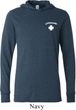 Lifeguard Pocket Print Lightweight Hoodie Tee
