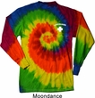 Lifeguard Pocket Print Long Sleeve Tie Dye Shirt