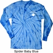 Lifeguard Pocket Print Long Sleeve Tie Dye Shirt