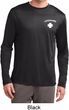 Lifeguard Pocket Print Mens Dry Wicking Long Sleeve Shirt