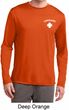 Lifeguard Pocket Print Mens Dry Wicking Long Sleeve Shirt