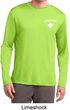 Lifeguard Pocket Print Mens Dry Wicking Long Sleeve Shirt