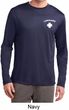 Lifeguard Pocket Print Mens Dry Wicking Long Sleeve Shirt