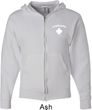 Lifeguard Pocket Print Mens Full Zip Hoodie