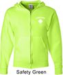 Lifeguard Pocket Print Mens Full Zip Hoodie