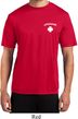 Lifeguard Pocket Print Mens Moisture Wicking Shirt