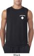 Lifeguard Pocket Print Mens Sleeveless Shirt