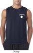 Lifeguard Pocket Print Mens Sleeveless Shirt