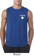 Lifeguard Pocket Print Mens Sleeveless Shirt