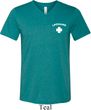 Lifeguard Pocket Print Mens Tri Blend V-neck Shirt