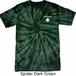 Lifeguard Pocket Print Spider Tie Dye Shirt