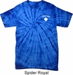 Lifeguard Pocket Print Spider Tie Dye Shirt