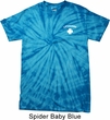 Lifeguard Pocket Print Spider Tie Dye Shirt