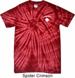 Lifeguard Pocket Print Spider Tie Dye Shirt